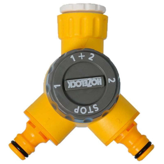 HOZELOCK 2256 DUAL CONTROL TAP CONNECTOR 3/4"