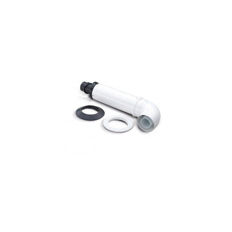 WORCESTER OILFIT SHORT TELESCOPIC FLUE 80/125mm 7716190062 108743
