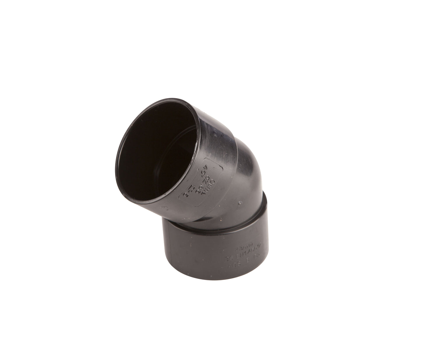 OSMASOIL BEND 45deg 40mm 5Z163B BLACK