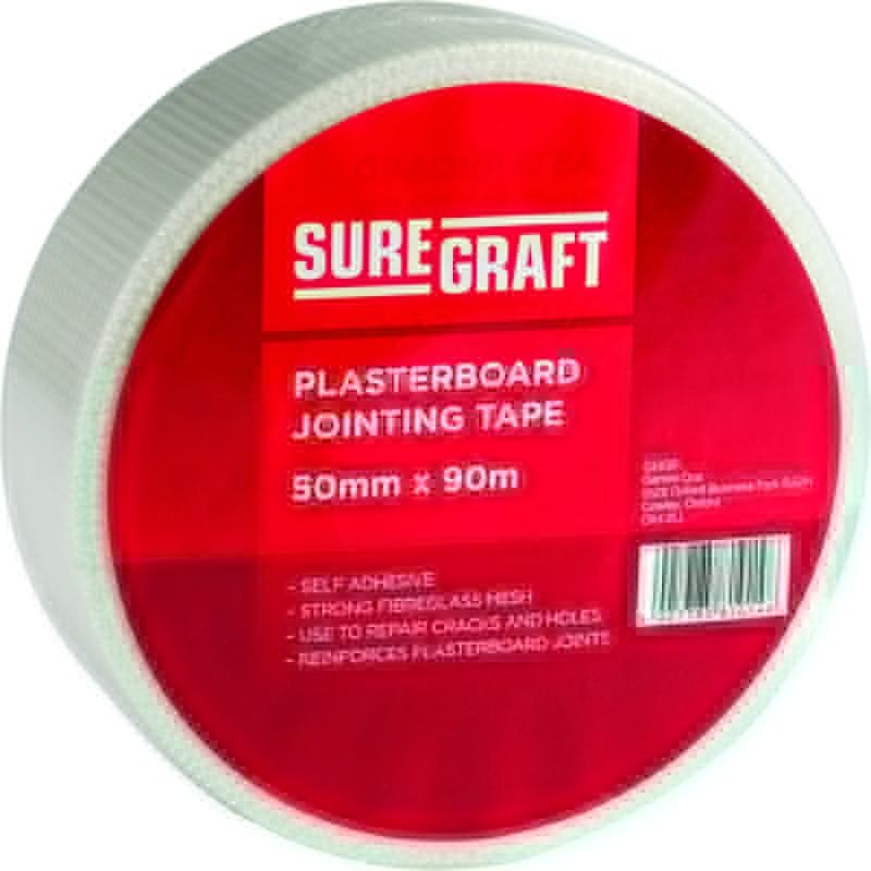 SUREGRAFT PLASTERERS SCRIM TAPE 50MM X 90M
