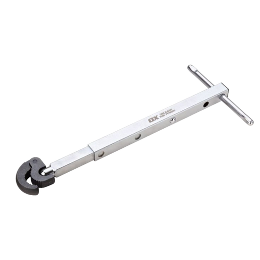 OX-P448401 PRO ADJUSTABLE BASIN WRENCH