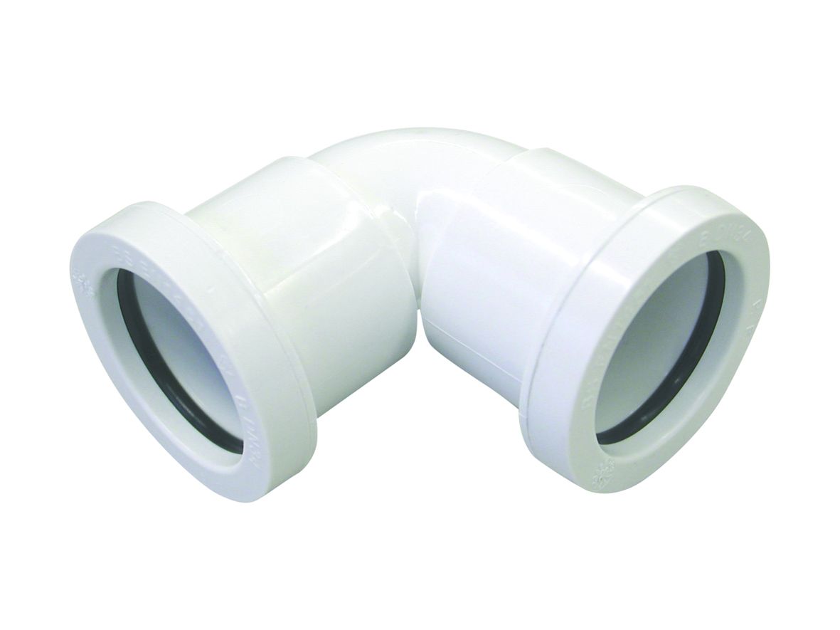 OSMAWELD 4W160 PP KNUCKLE BEND 90deg 32mm 4W160W WHITE