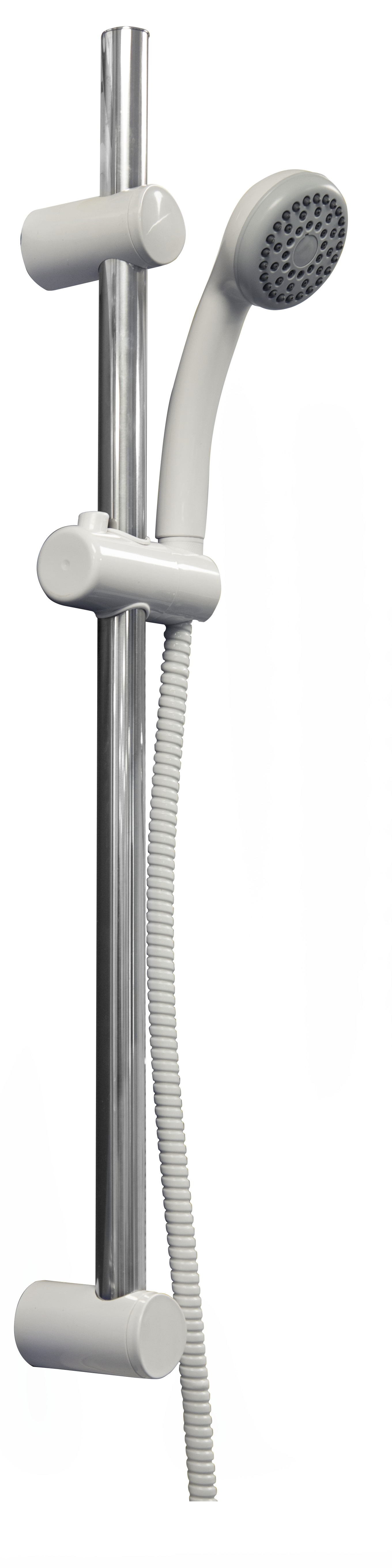 CROYDEX AM250922 1 FUNCTION SHOWER SET & RISER WHITE