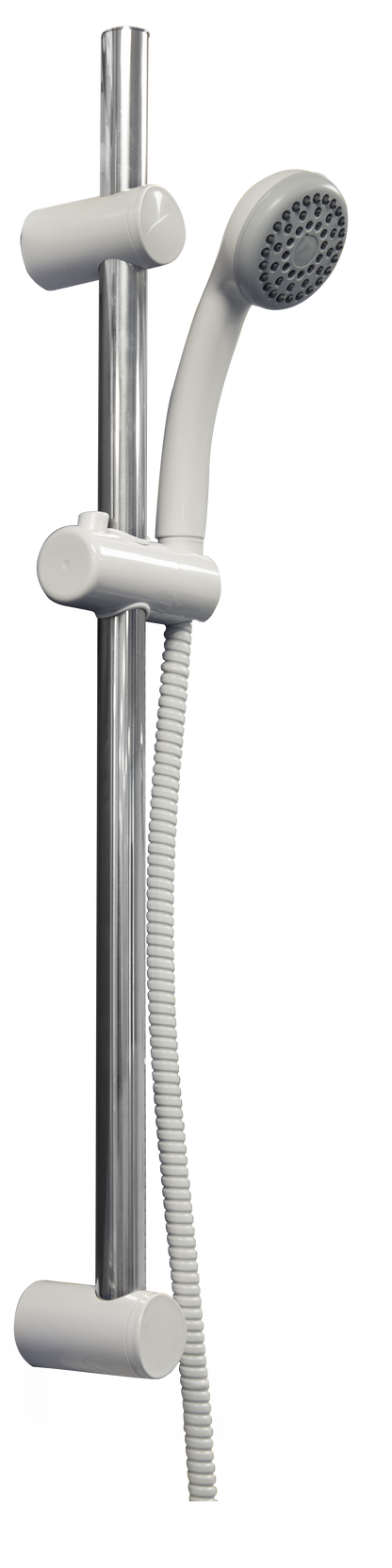 CROYDEX AM250922 1 FUNCTION SHOWER SET & RISER WHITE