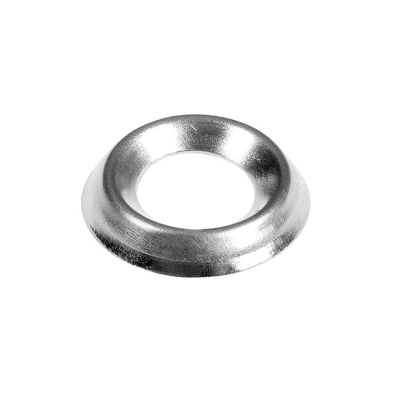 TIMCO SURFACE SCREW CUPS NICKEL 10mm (BAG 50) 10NCUPP