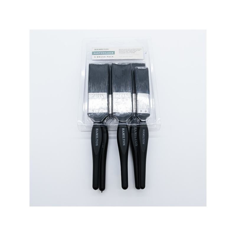 HAMILTON PERFORMANCE PAINT BRUSH 5 PACK 34160-205