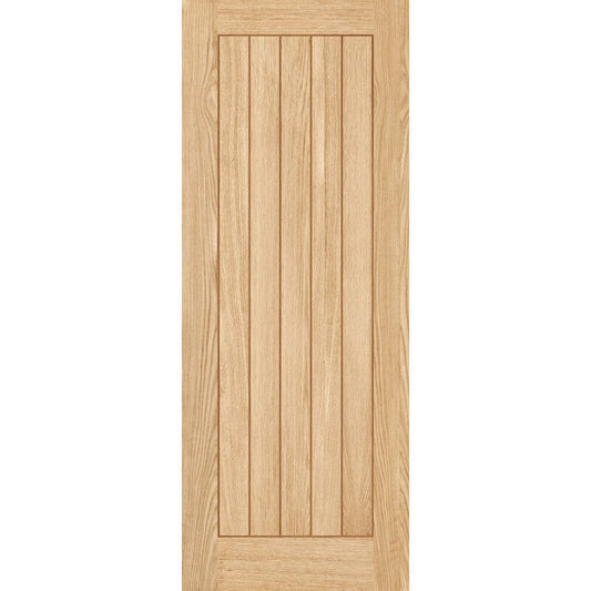 LPD PRE-FINISHED OAK BELIZE INTERNAL DOOR 1981 x 610 x 35mm (24") PFOBEL24