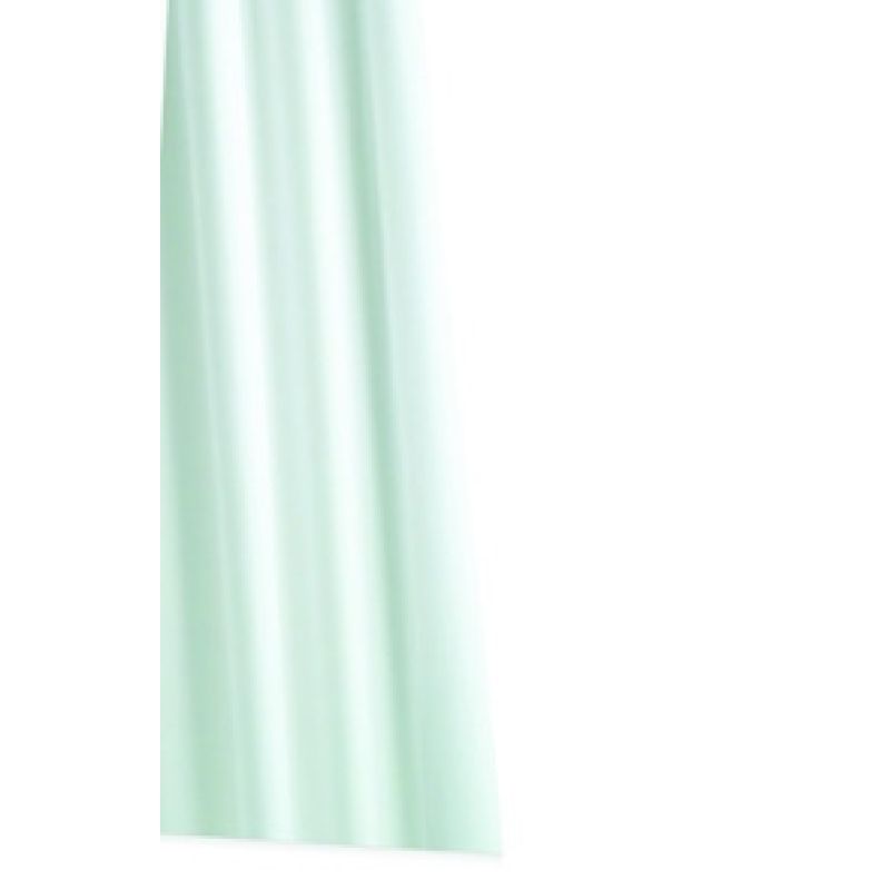 CROYDEX GP85105B TEXTILE SHOWER CURTAIN 1800 x 2000mm WHITE