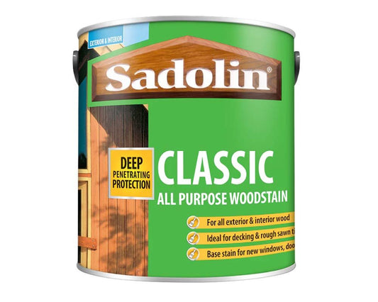 SADOLIN CLASSIC EXT / INT WOODSTAIN 1l CLEAR 65 BASE 5028505