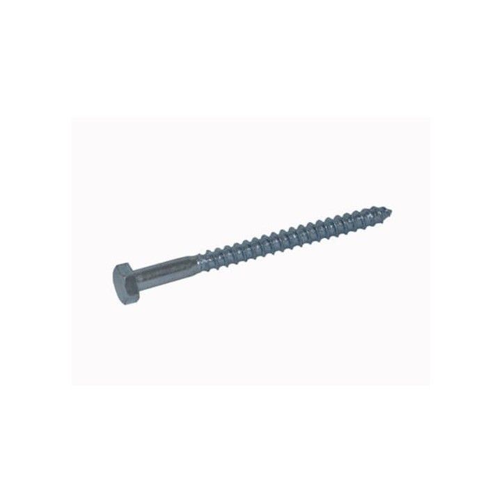 UNIFIX PACK 5 M8 x 150mm BZP COACH SCREW UB3030 UB3030