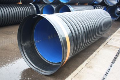 POLYPIPE RIDGISEWER INTEGRALLY SOCKETED 3m x 900mm SN4 RSW900X3IS4/1
