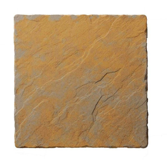 BOWLAND CHALICE PAVING 450 x 450 x 32mm HONEY BROWN C86HB105