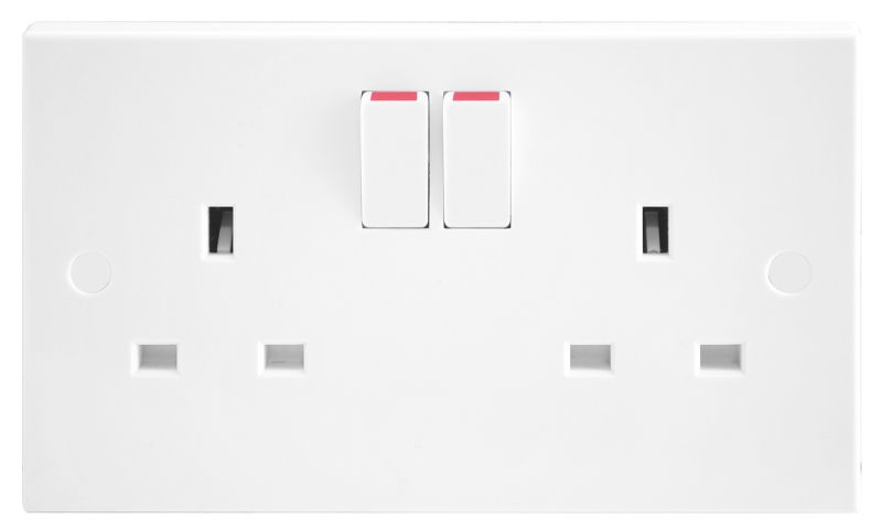 NEXUS 922DP2G SWITCH SOCKET 2-POLE 13a