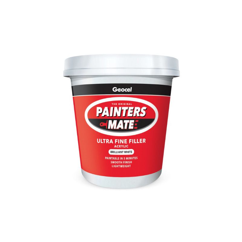 GEOCEL PAINTERS MATE 1l LITE ULTRA FINE SURFACE FILLER BRILLIANT WHITE 3106225