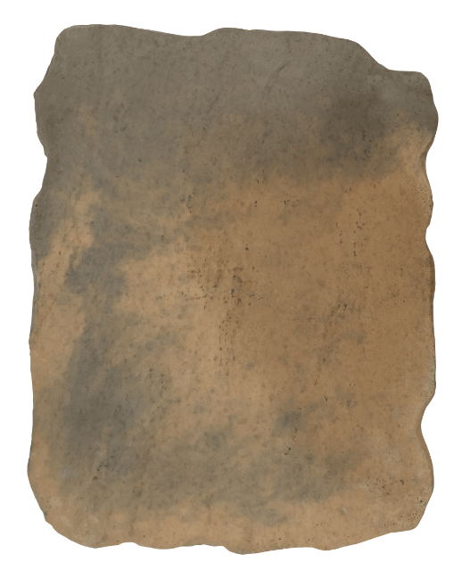 BRADSTONE RANDOM STEPPING STONE 450 x 350 x 32mm WEATHERED BROWN 21706