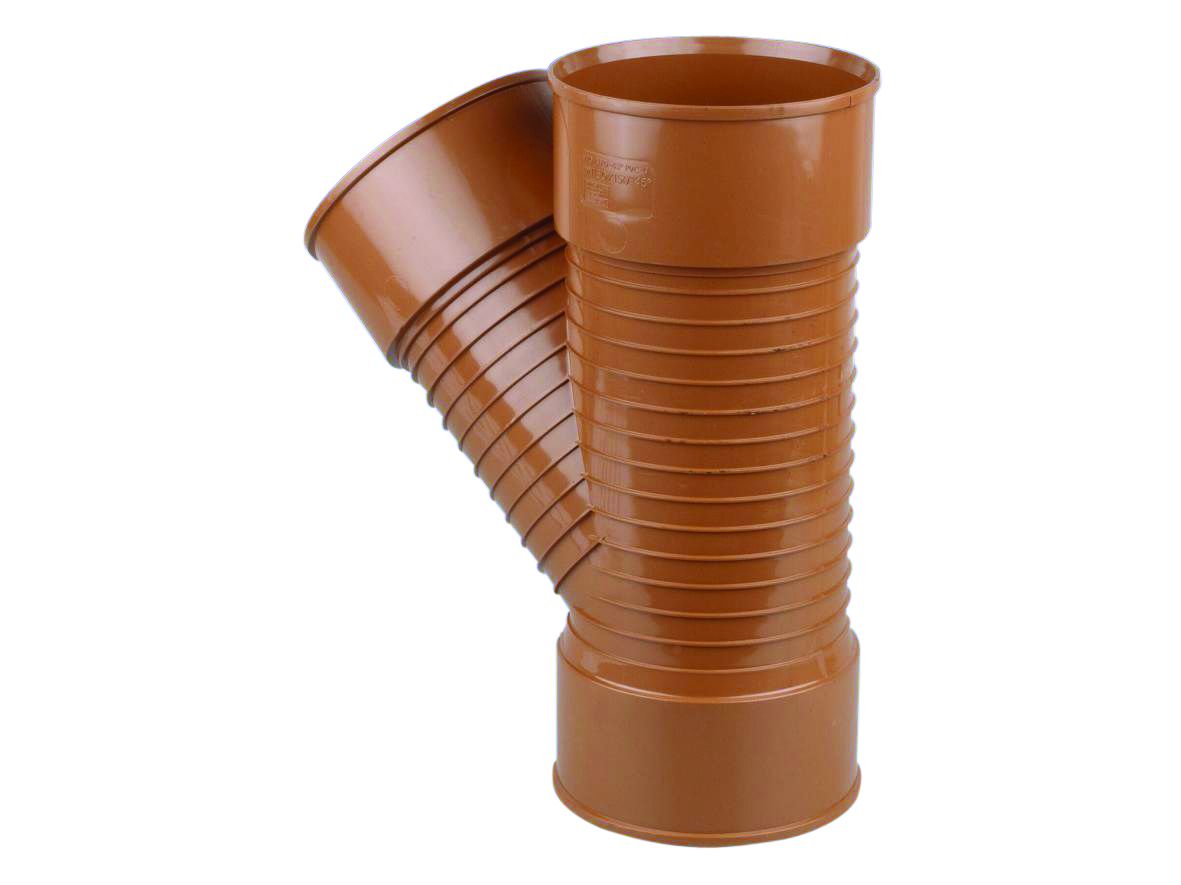OSMA ULTRARIB DOUBLE SOCKET EQUAL JUNCTION 45deg x 150mm 6UR213