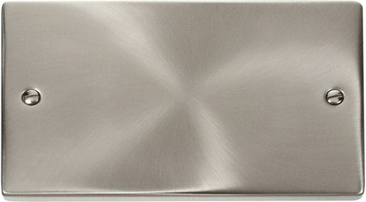 CLICK VPSC061 2G BLANK PLATE SATIN CHROME