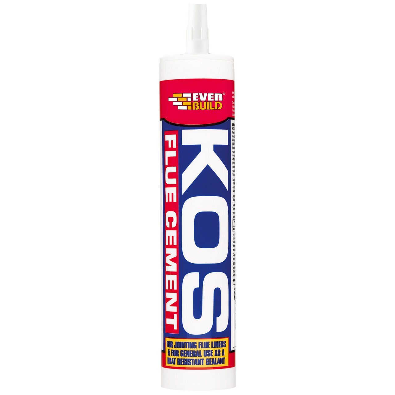 Everbuild Kos Flue Cement 300ml Buff PCKOSFLUE3