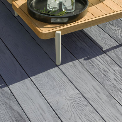 Millboard Enhanced Grain Decking 176 x 32 x 3600mm Brushed Basalt
