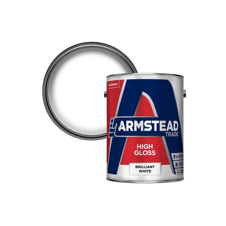 ARMSTEAD TRADE HIGH GLOSS 5l BRILLIANT WHITE 5218616