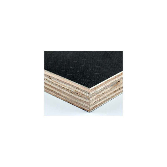 FAL 2440 x 1220 x 18mm STREPLY BLACK HEXAGON SMOOTH REVERSE PLYWOOD