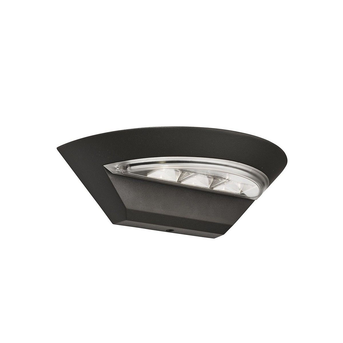 SEARCHLIGHT OUTDOOR SEMI-CIRCLE LED WALL LIGHT IP44 5122GY