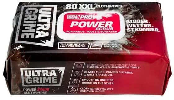 UNIWIPE ULTRAGRIME PRO POWER SCRUB WIPES XXL+ 5920