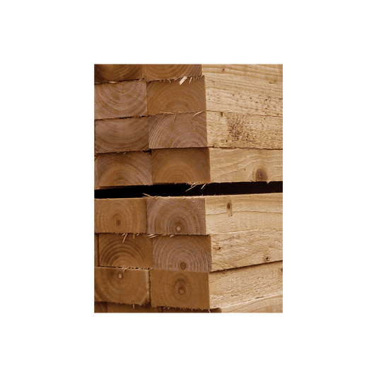 TTG 125 x 250mm x 2.4m BROWN TREATED SLEEPER <120x245>