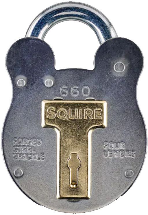 SQUIRE PADLOCK TO KEY NO.2 660KA