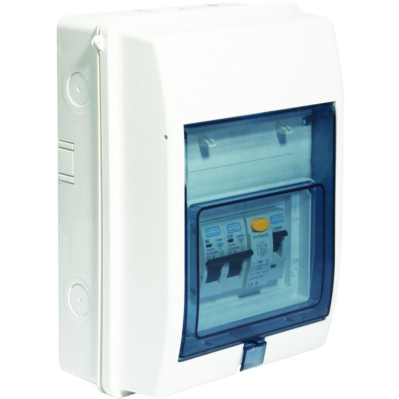 NEXUS CFGAR1 GARAGE UNIT IP55 40A RCD 6+32A MCB