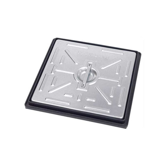 CLARK DRAIN GALV MANHOLE COVER PEDESTRIAN 300 x 300mm 5t PC2BG