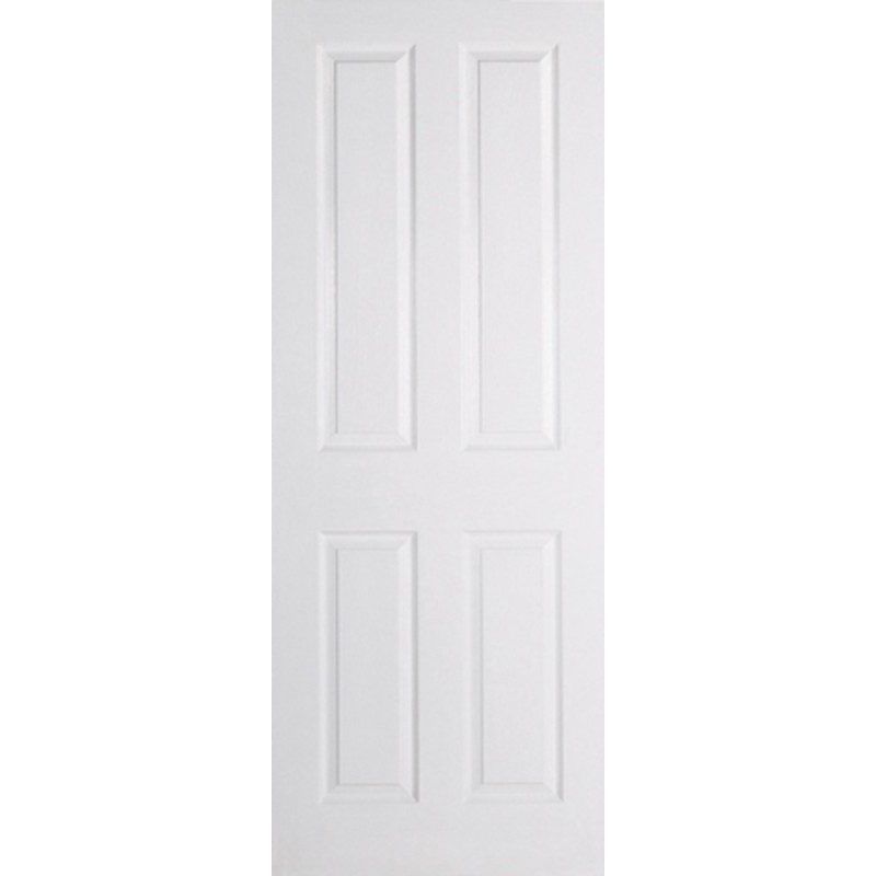 LPD WHITE TEXTURED 4 PANEL INTERNAL DOOR 78 x 30" 1981 x 762 x 35mm TEX4P30