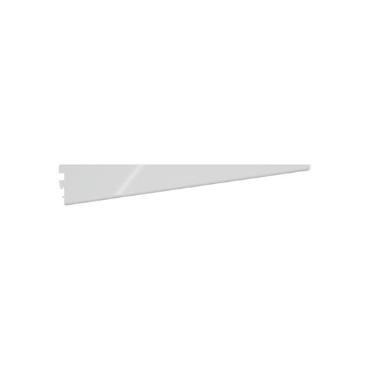 ROTHLEY TSBW18 TWIN SLOT SHELF BRACKET 450mm WHITE