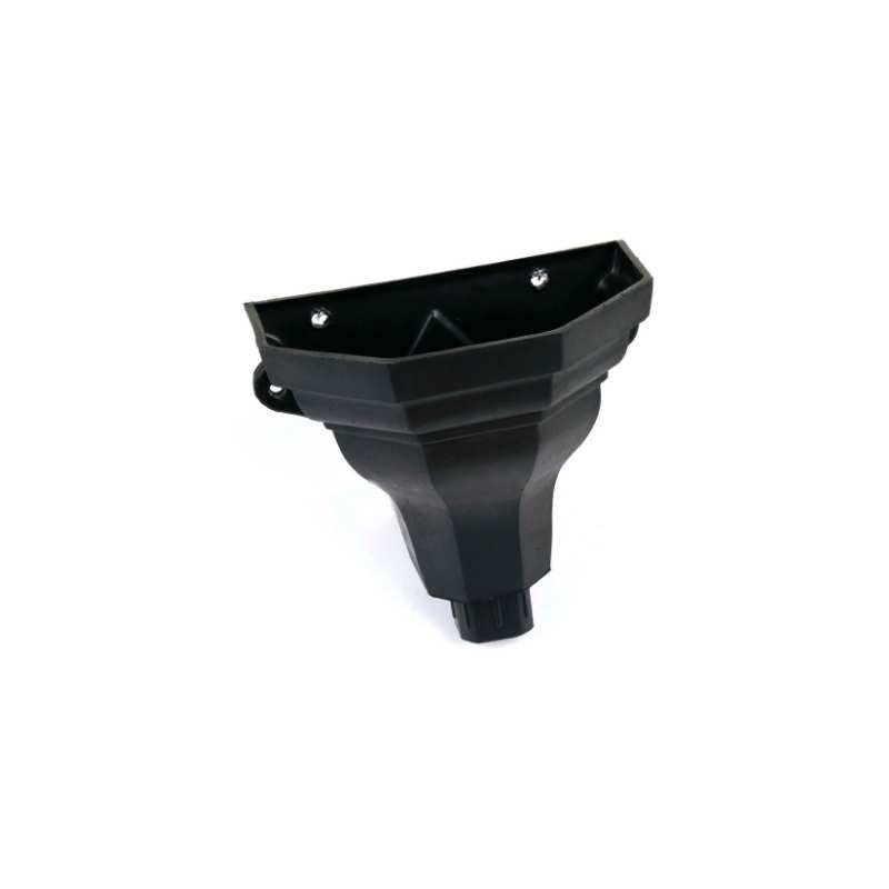 BRETT CAST IRON STYLE HOPPERS OGEE SMALL BLACK BRH1