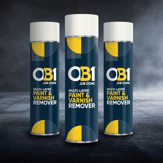 OB1 MULTI LAYER PAINT & VARNISH REMOVER AEROSOL 500ml OB1MSPR500