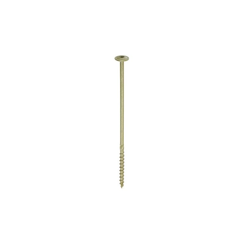 TIMCO INDEX SCREW WAFER HEAD 8.0 x 250mm (BOX 50) GREEN 250INW