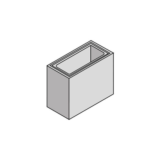 REDBANK RF4 REDIFLOW PLAIN BLOCK 222mm SGFBNCLRF42EA
