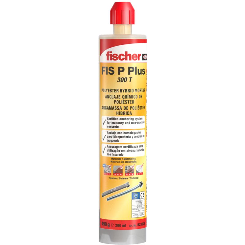 FISCHER FIS P PLUS INJEC POLYESTER RESIN 300ml 523226