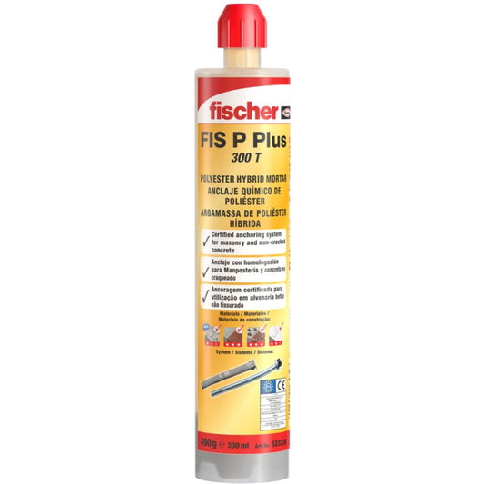 FISCHER FIS P PLUS INJEC POLYESTER RESIN 300ml 523226