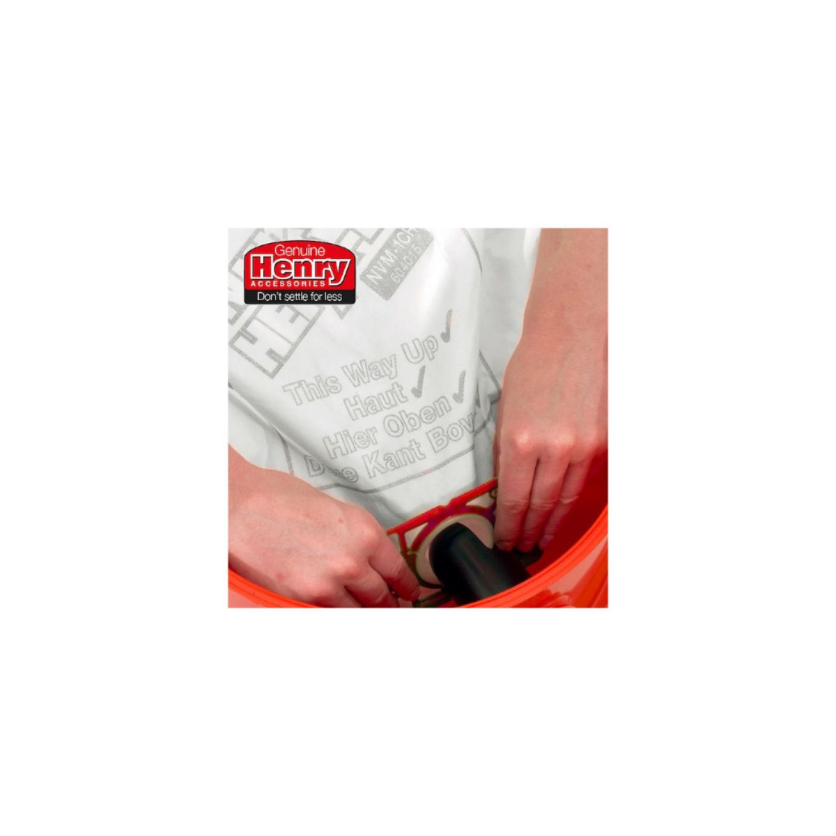 NUMATIC HENRY HEPAFLO FILTER BAGS (PACK OF 10)