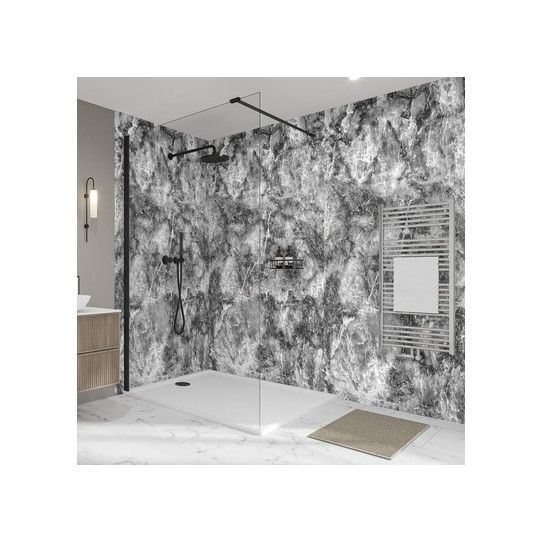 WETWALL ELITE DPF PANEL 9 x 2420 x 580mm ONYX GRIGIO 12850027