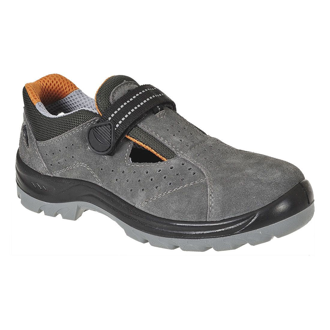 Steelite Obra Sandal S1, 35, R, Grey