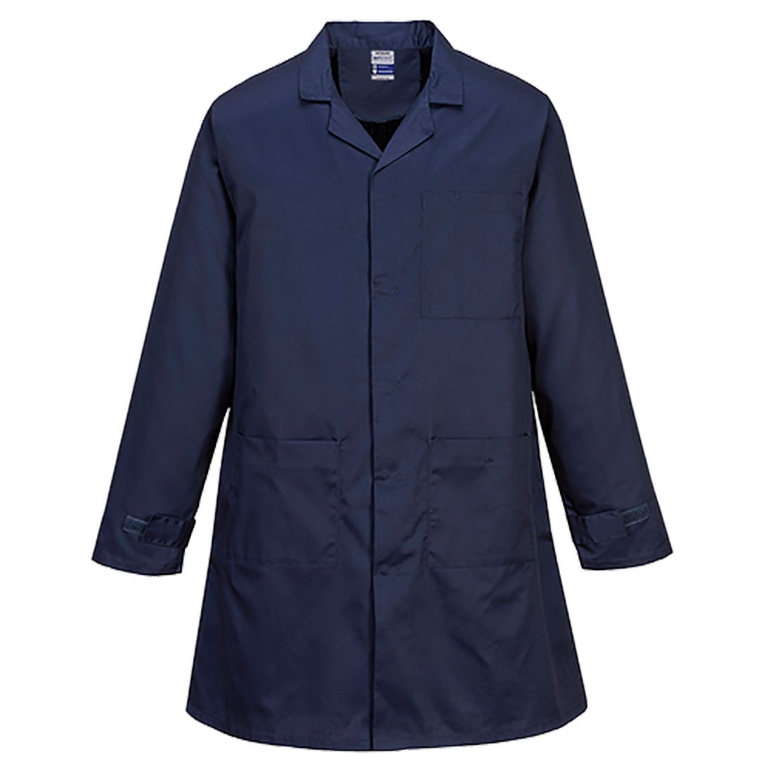 Anti-Static ESD Coat, L, R, Navy