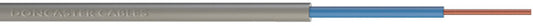 DONCASTER CABLE 6181Y1.5BL/G100 1.5mm GREY/BLUE PVC BASEC