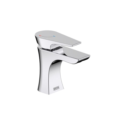 BRISTAN HOU ES BAS C HOURGLASS BASIN MIXER C/W CLICKER WASTE CHROME