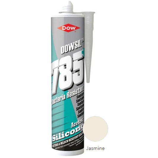 DOW 785 SANITARY SILICONE SEALANT 310ml JASMINE 3279601
