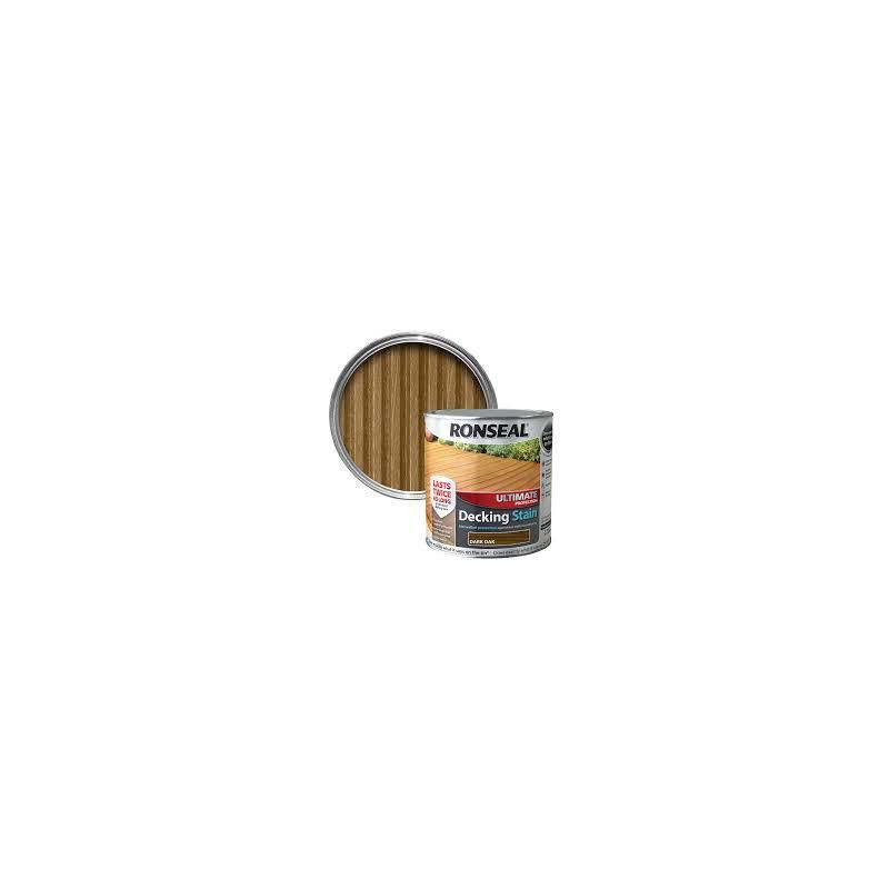 RONSEAL ULTIMATE DECKING STAIN 2.5l DARK OAK 39112