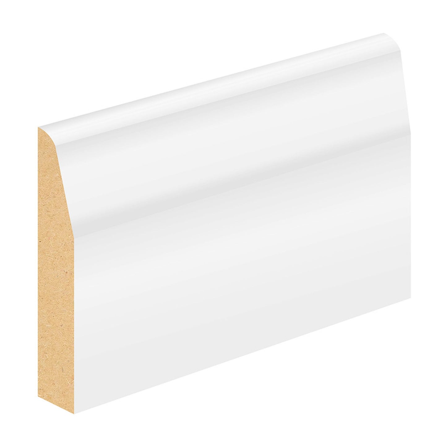 JDT 18 x 44mm SILKTRIM MDF SPLAYED & ROUND PROFILE 27 ARCHITRAVE PER MTR FSC
