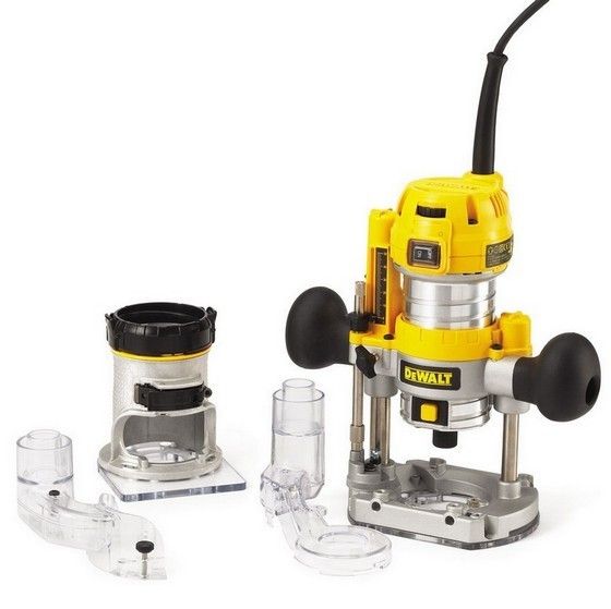 DeWalt 1/4 Combination Plunge & Fixed Base Router 110V | D26204K-LX