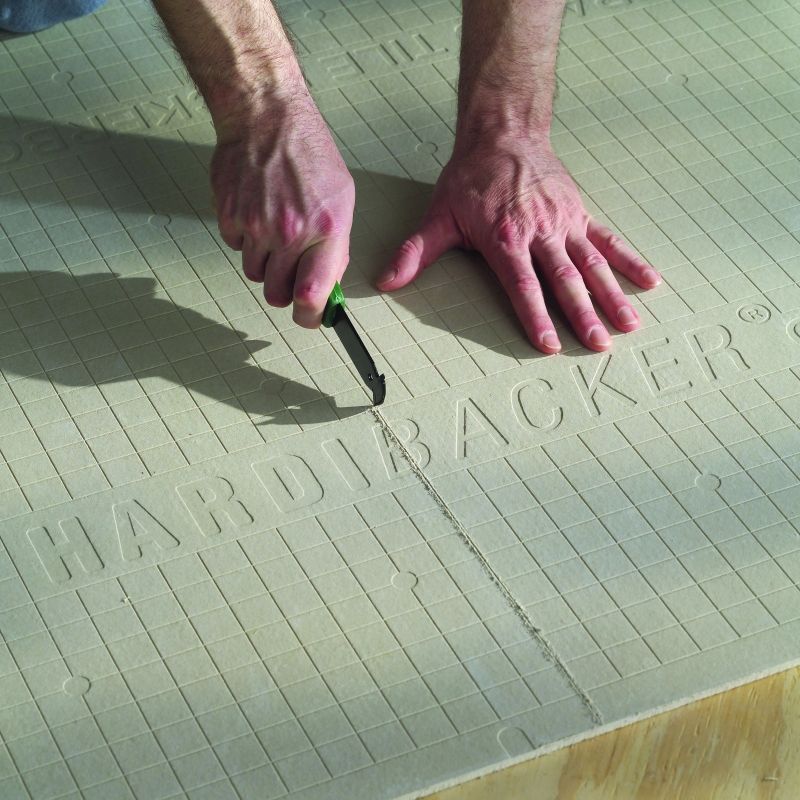 JAMES HARDIE HARDIEBACKER 500 TILE BACKERBOARD 1200 x 800 x 12mm 5210040